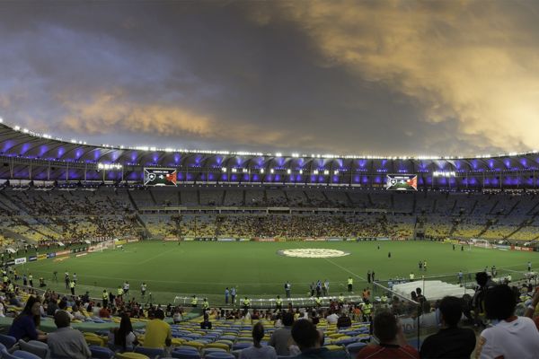 Inside Maracana Stadium