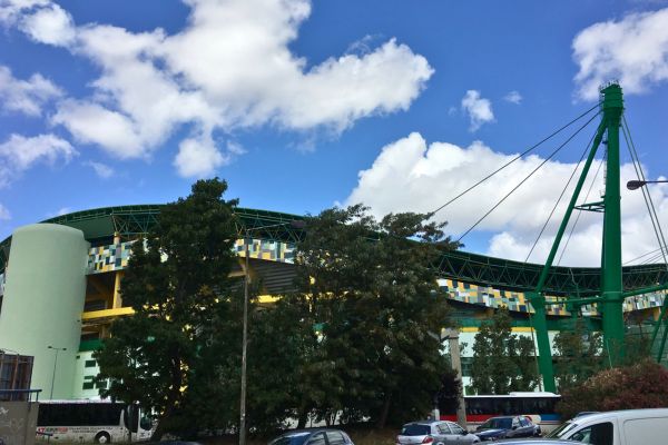 Exterior view of Estadio José Alvalade, home of Sporting CP