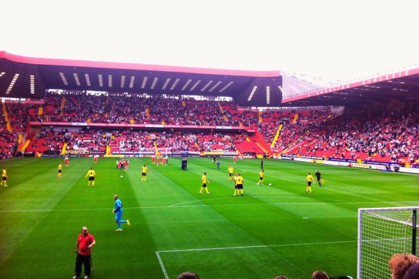 Rejuvenated Valley Stadium, home of Charlton Athletic Football Club