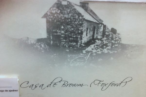 Image of house where Admiral Brown grew up.