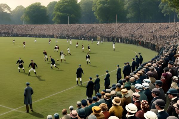 Generated illustration of an FA Cup Final match at Crystal Palace Park.